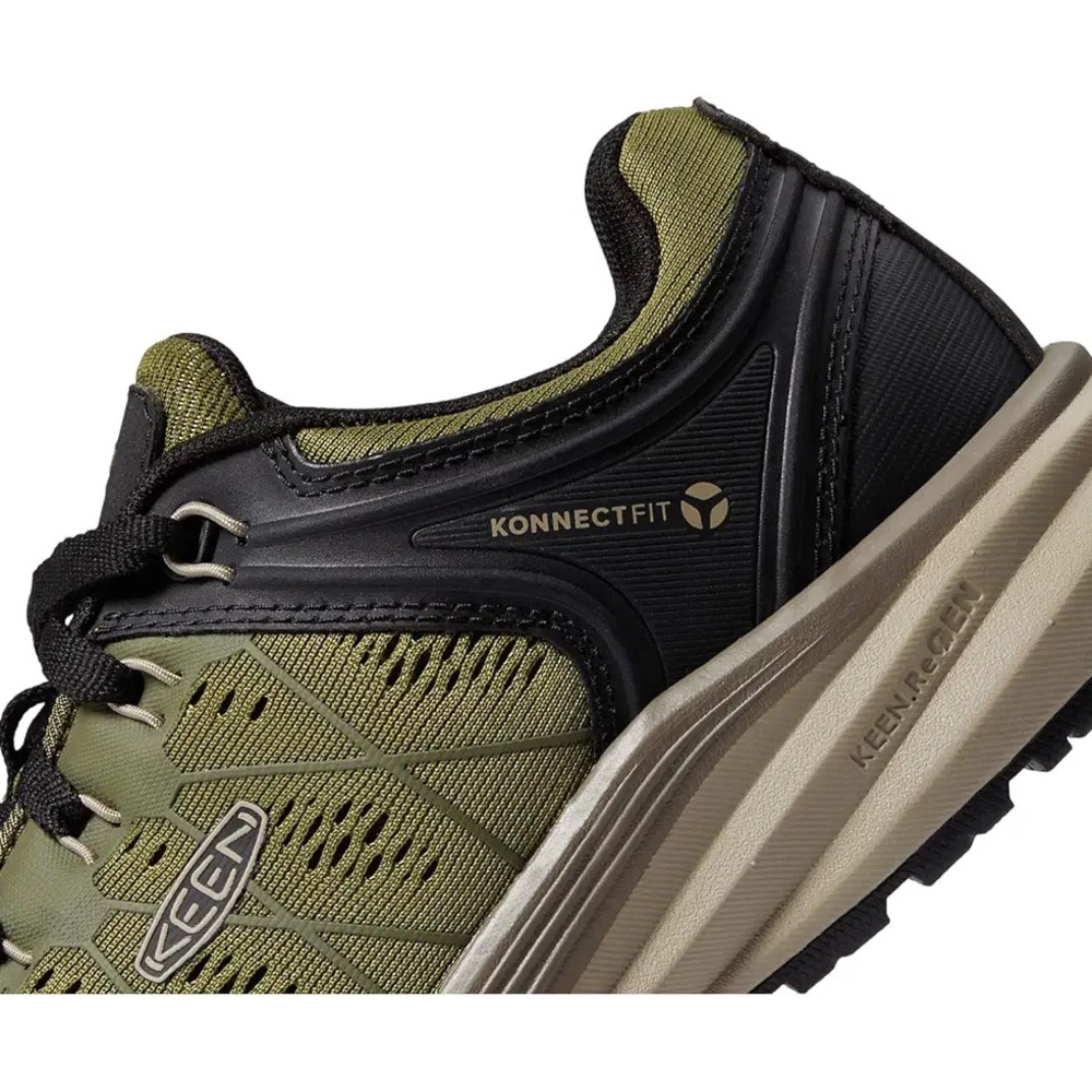 Keen Vista Energy Safety Toe Shoe - Women’s 9 Wide - Olive/Black NIB - Picture 5 of 10